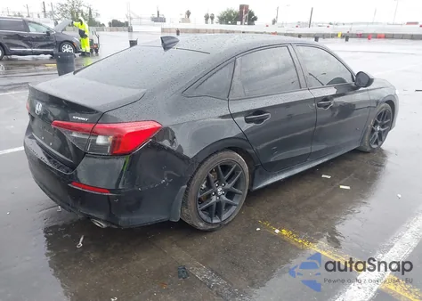 2024 Honda Civic Sport z USA, uszkodzony, nr VIN 2HGFE2F59RH542430